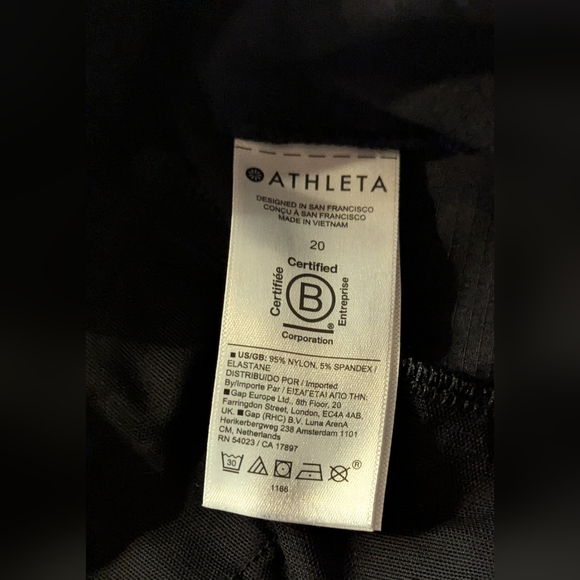 Athleta Shorts Trekkie North Women's 20 Black Hiking Outdoor Travel Athleisure - Picture 3 of 8